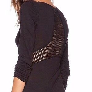 Free People Jane Mesh tee